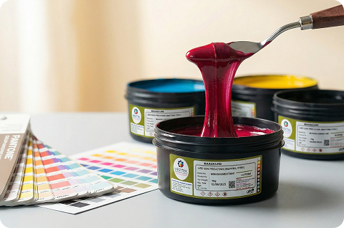 Colourful inks